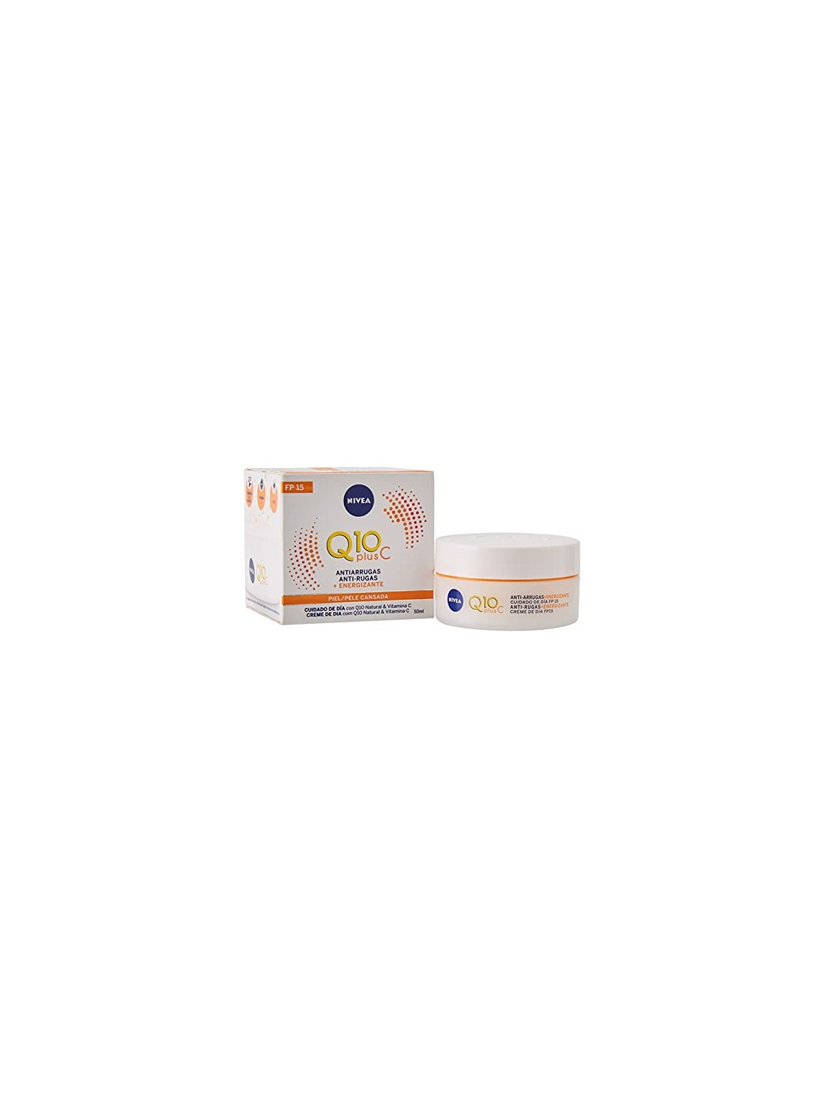 Nivea Q10 Crema Antirughe Energizzante Giorno SPF15 50ml Donna