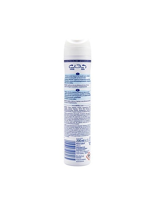 Nivea BLACK & WHITE INVISIBLE FRESH Deodorante Spray 200ml Donna