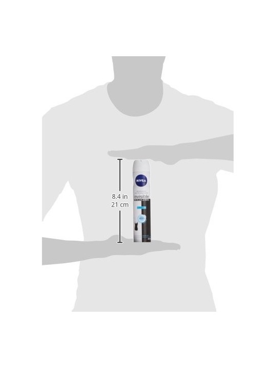 Nivea BLACK & WHITE INVISIBLE FRESH Deodorante Spray 200ml Donna