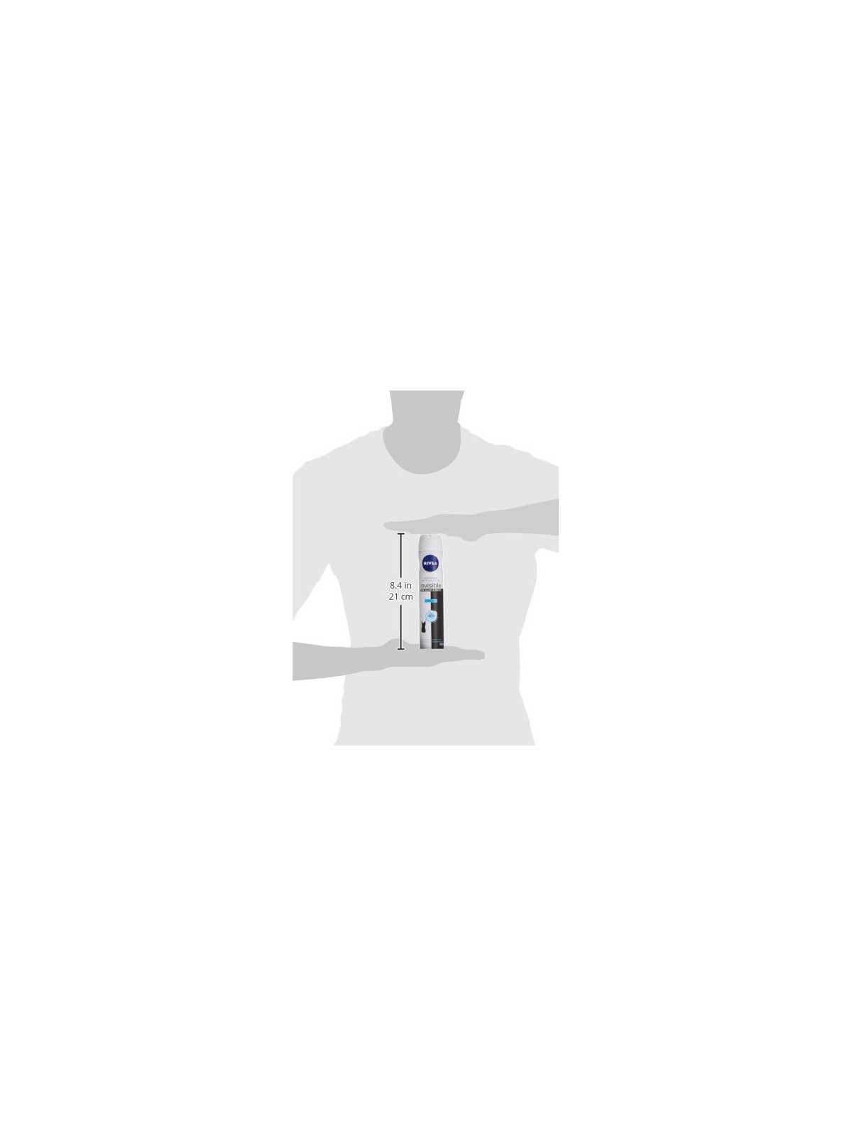 Nivea BLACK & WHITE INVISIBLE FRESH Deodorante Spray 200ml Donna