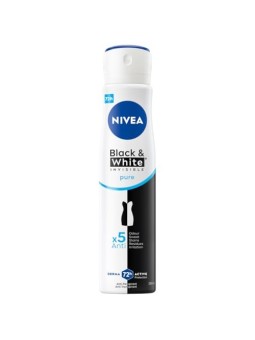 NIVEA Invisible BlackWhite spray antitraspirante 48H Pure 150ml