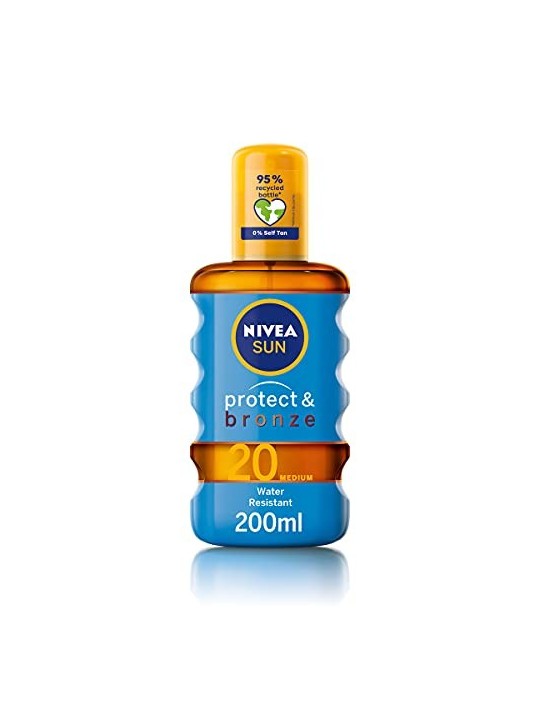 Nivea Sun Protect & Bronze Oil SPF 20 200ml