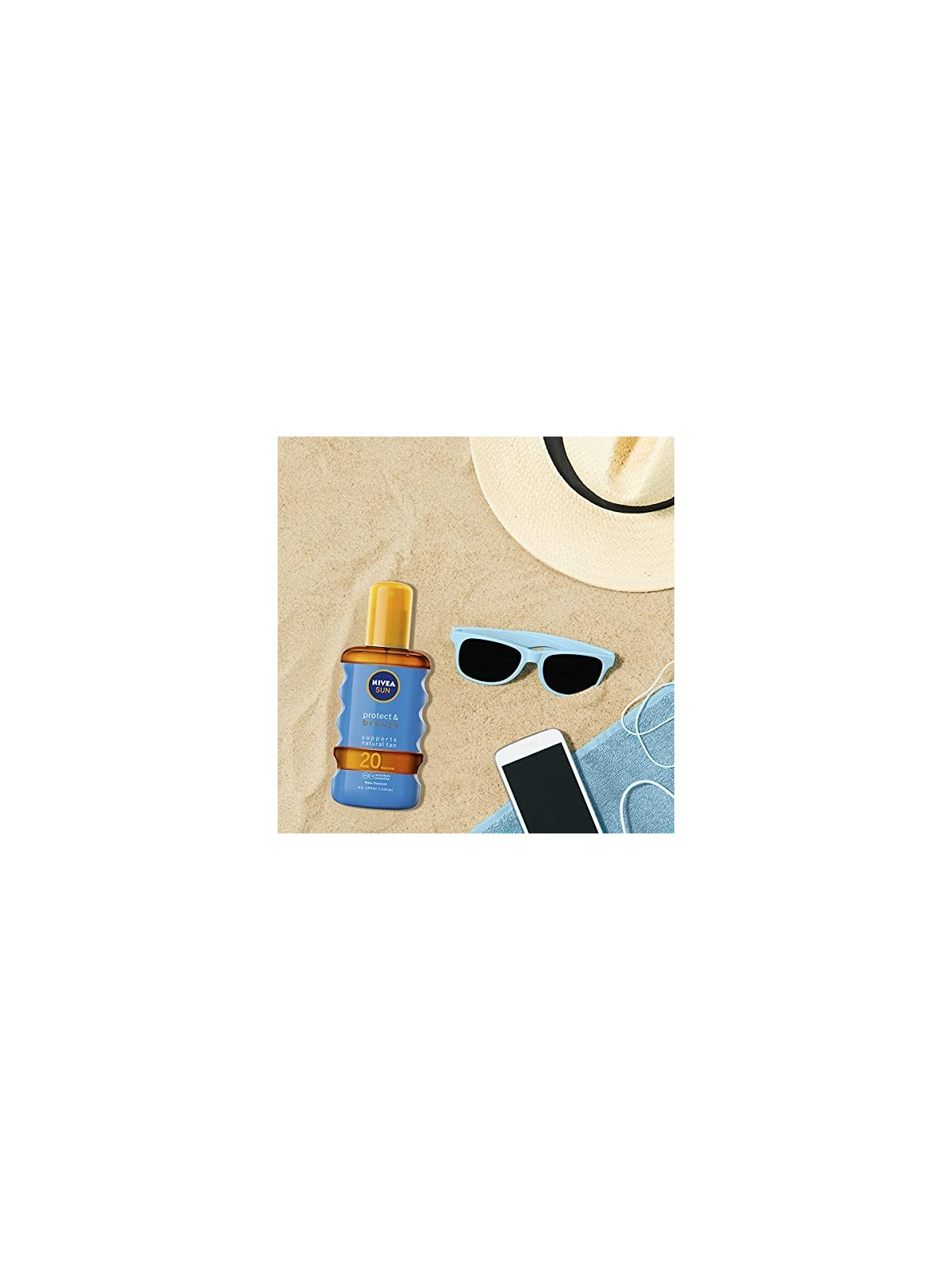 Nivea Sun Protect & Bronze Oil SPF 20 200ml