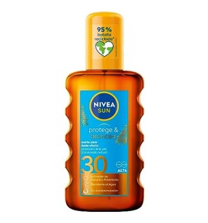 Nivea SUN PROTEGEBRONCEA olio SPF30 200ml unisex