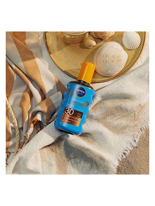 Nivea SUN PROTEGEBRONCEA olio SPF30 200ml unisex