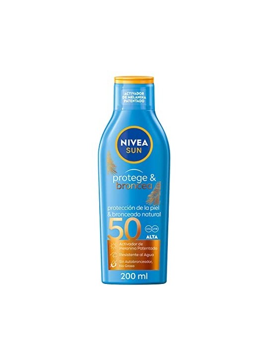 Nivea Latte Solare Protect And Bronze Spf50 200ml Unisex