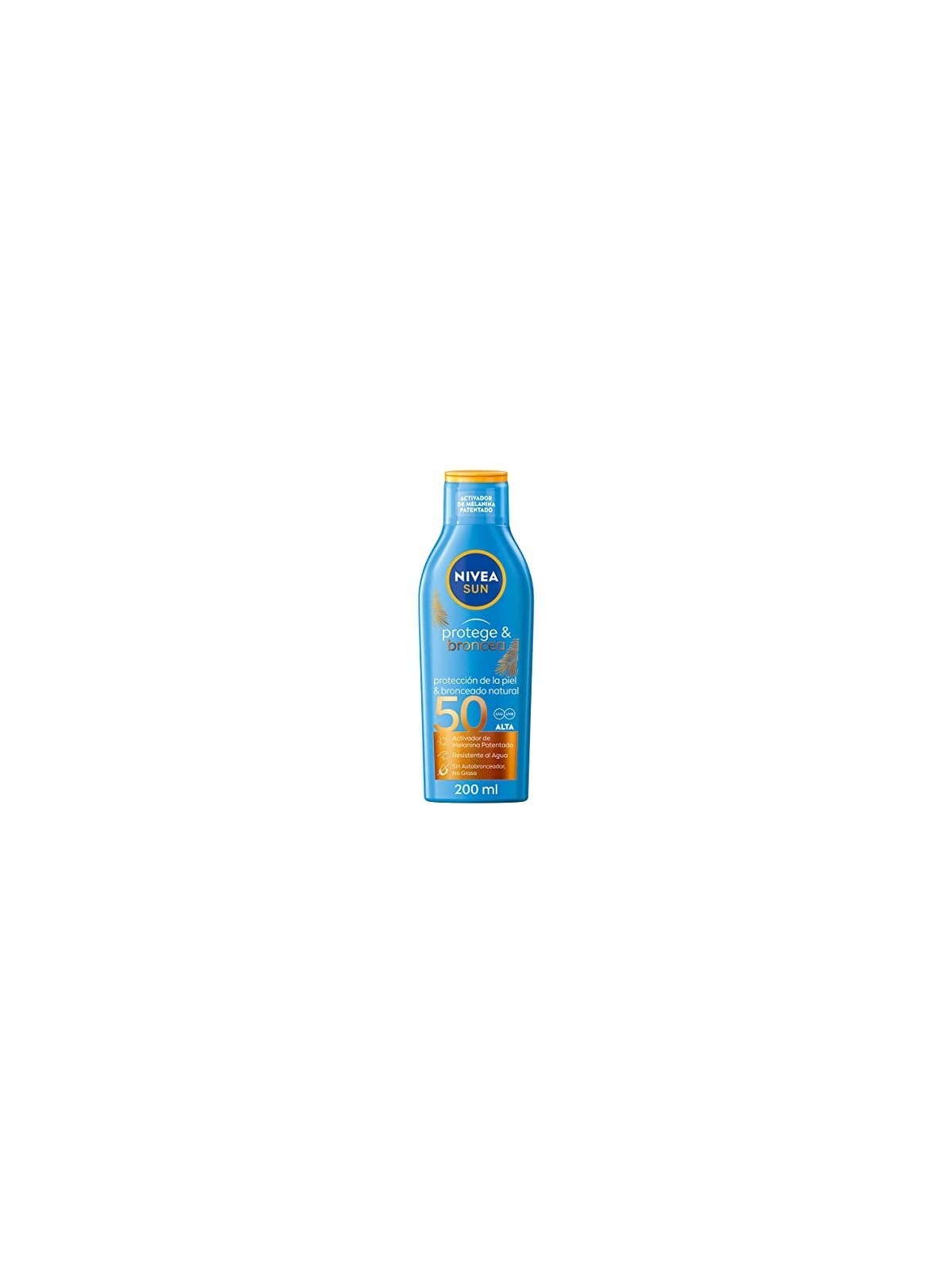 Nivea Latte Solare Protect And Bronze Spf50 200ml Unisex