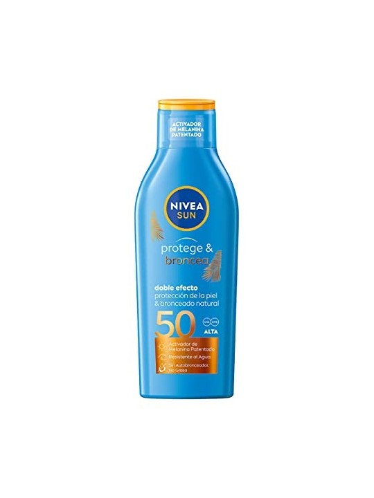 Nivea Latte Solare Protect And Bronze Spf50 200ml Unisex