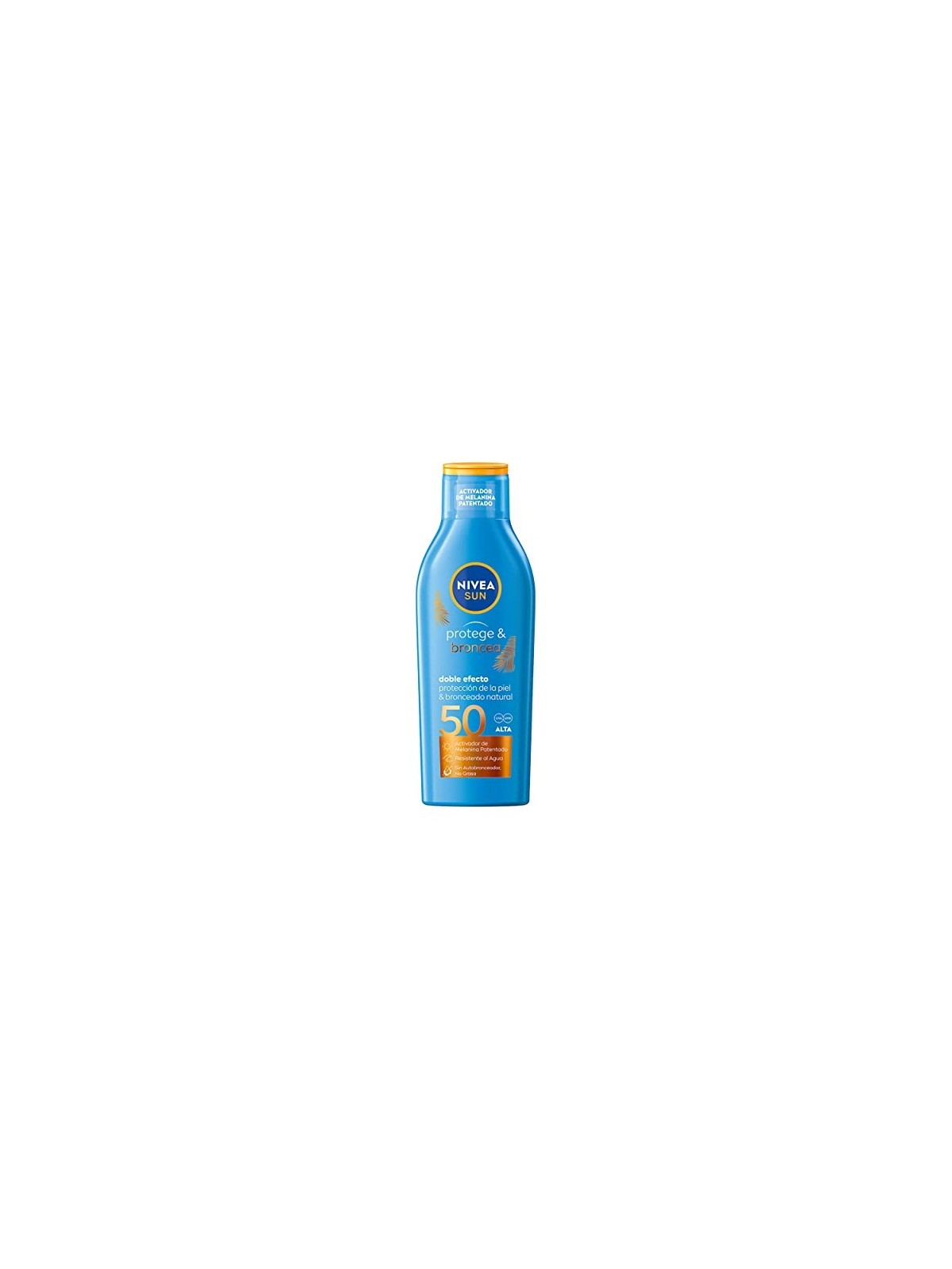 Nivea Latte Solare Protect And Bronze Spf50 200ml Unisex