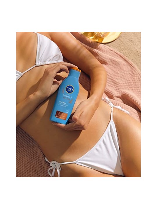 Nivea Latte Solare Protect And Bronze Spf50 200ml Unisex
