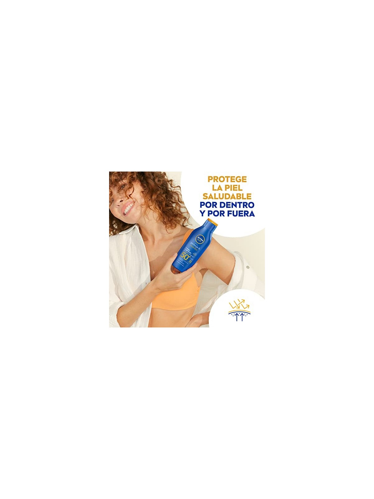 Nivea SUN PROTEGEIDRATA latte SPF50 400ml unisex