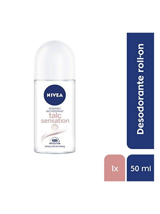 Nivea TALC SENSATION deodorante rollon 50ml donna acquista 