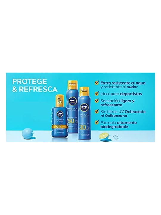Nivea SUN PROTEGERAFFRESCA bruma solare invisibile SPF50 200ml donna
