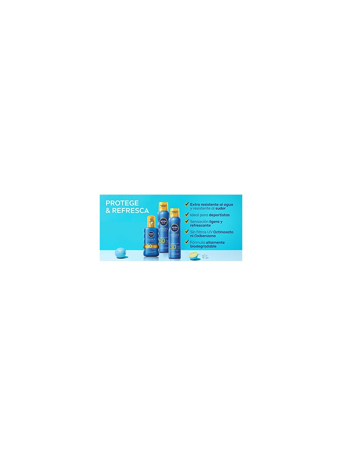 Nivea SUN PROTEGERAFFRESCA bruma solare invisibile SPF50 200ml donna