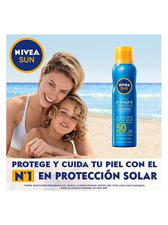 Nivea SUN PROTEGERAFFRESCA bruma solare invisibile SPF50 200ml donna