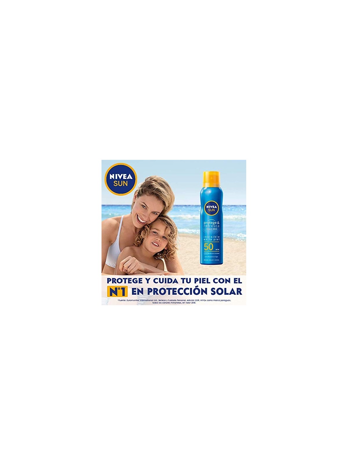 Nivea SUN PROTEGERAFFRESCA bruma solare invisibile SPF50 200ml donna