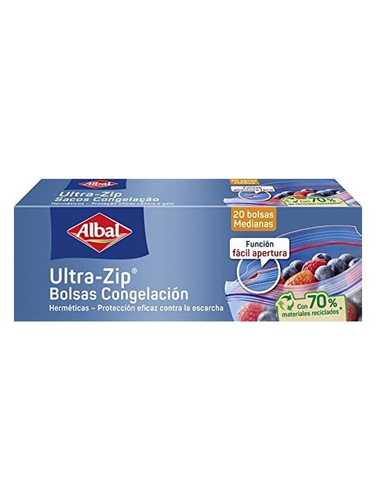 Albal Sacchetti di Congelazione Ermotici Medi 20 U unisex