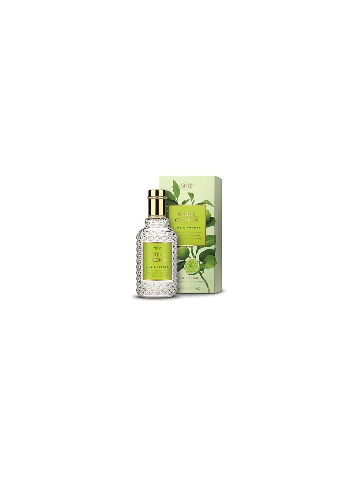 4711 ACQUA COLONIA Lime and Nutmeg Eau de Cologne 50ml