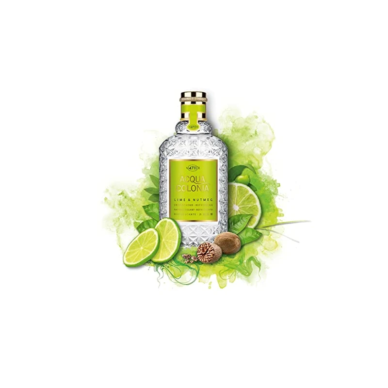 4711 ACQUA COLONIA Lime and Nutmeg Eau de Cologne 50ml