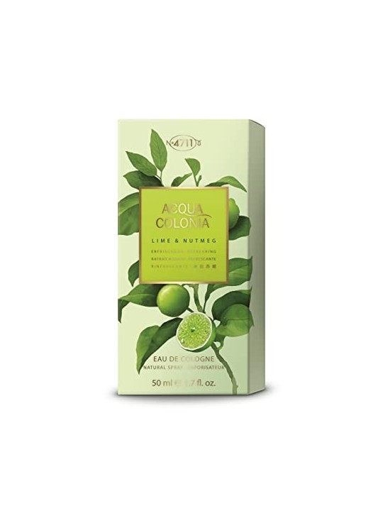 4711 ACQUA COLONIA Lime and Nutmeg Eau de Cologne 50ml