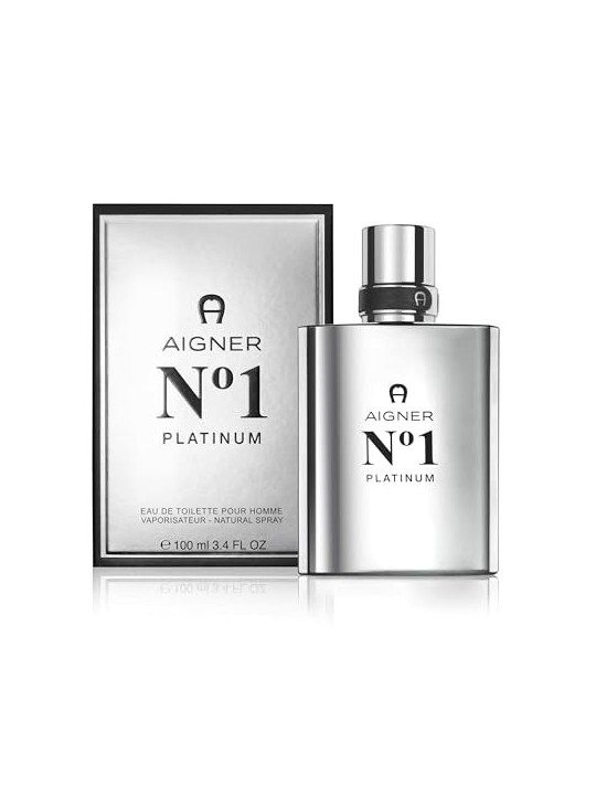 Etienne Aigner No 1 Platinum Eau de Toilette Spray uomo 100ml