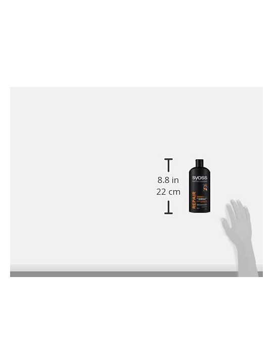 Syoss Repair Therapy Shampoo shampoo rinforzante per capelli molto danneggiati 500ml donna Syoss www.essenzetotalstyle.com 