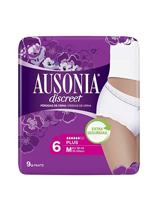 Pantaloni Ausonia DISCREET BOUTIQUE PLUS TM 9u donna