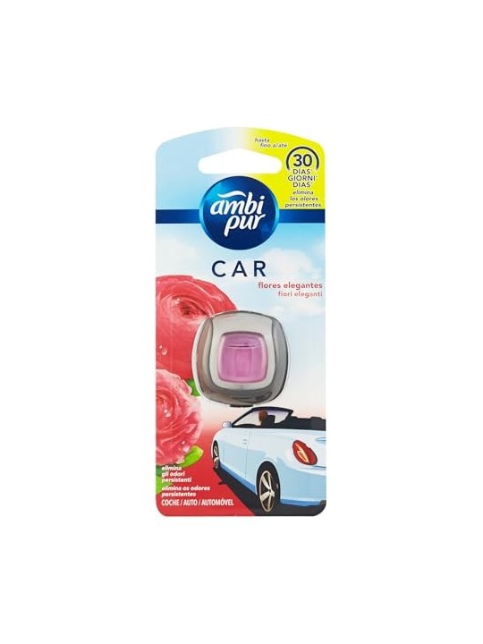 Ambi Pur CAR Deodorante per auto monouso freschezza floreale 125 gr unisex