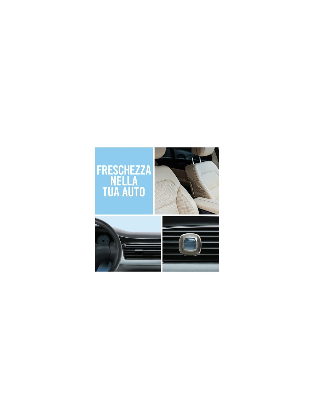 Ambi Pur CAR Deodorante per auto monouso freschezza floreale 125 gr unisex