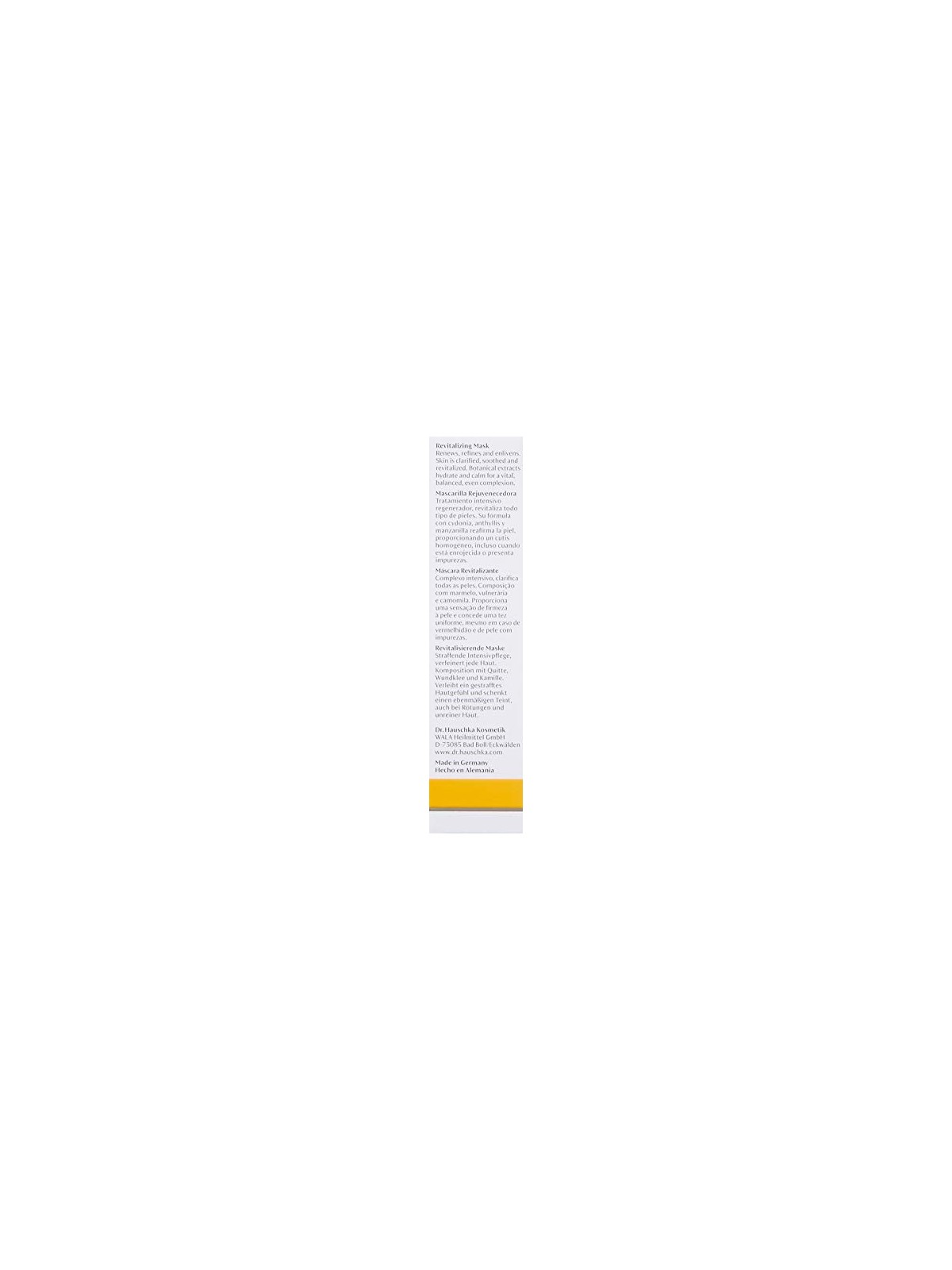 Maschera Rivitalizzante Dr. Hauschka 30ml