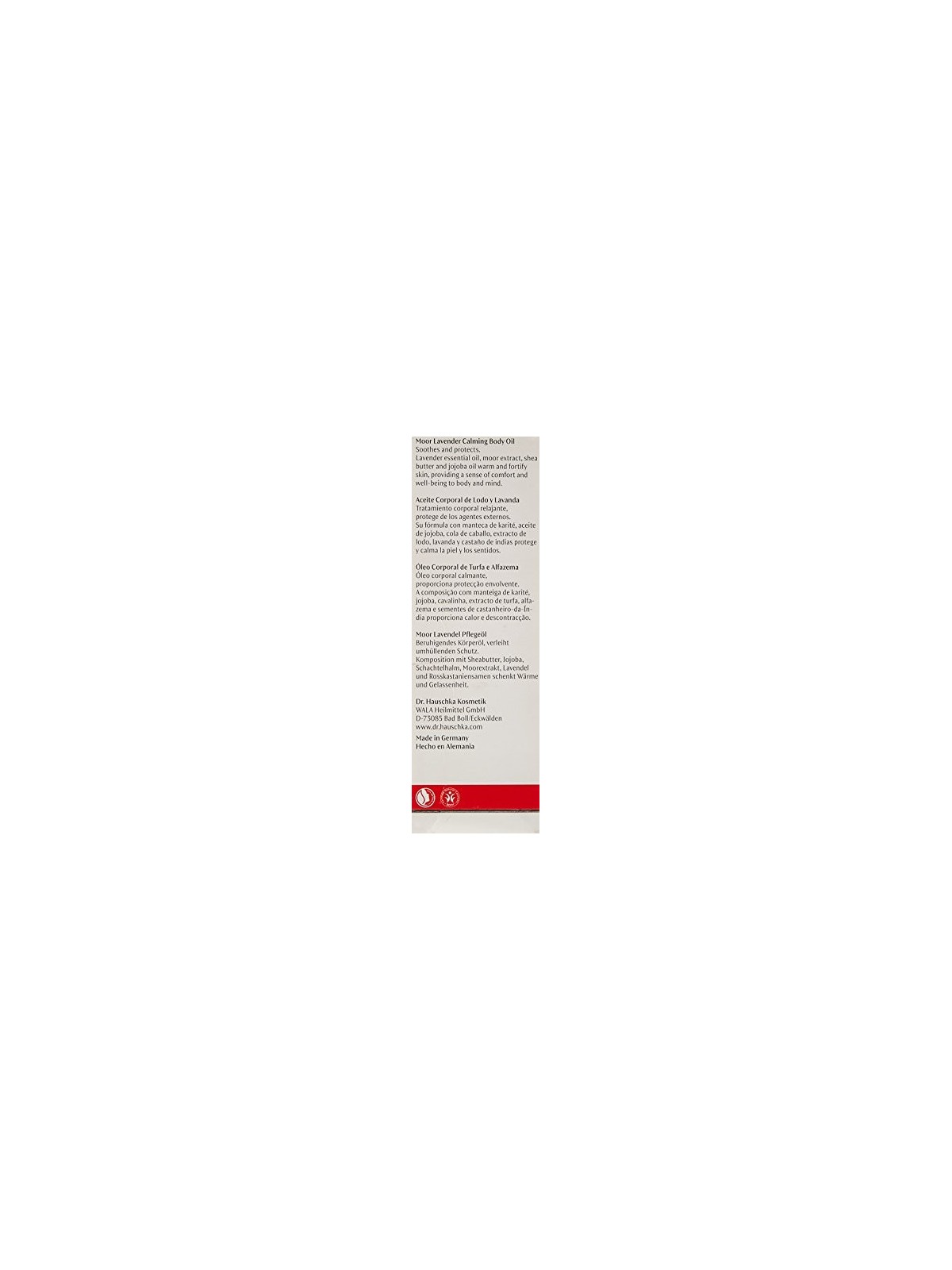 Olio corpo calmante alla lavanda Dr. Hauschka 75ml