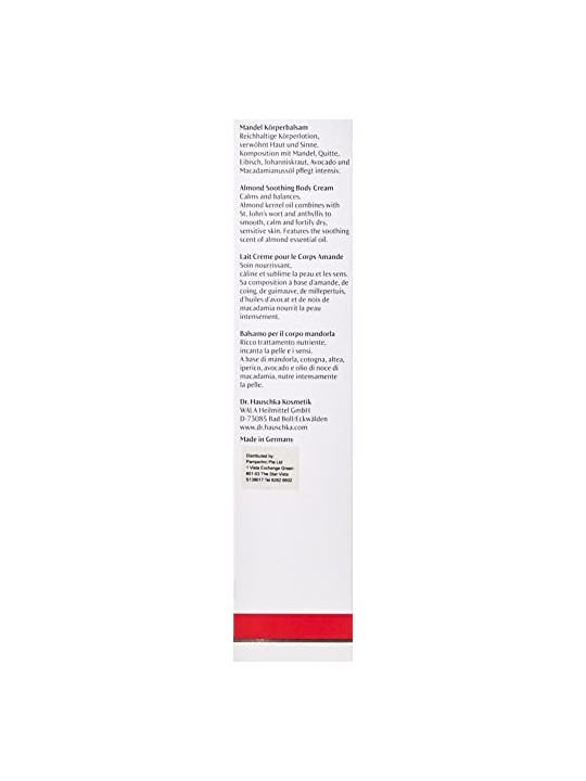 Dr Hauschka Crema Corpo Lenitiva con Mandorla