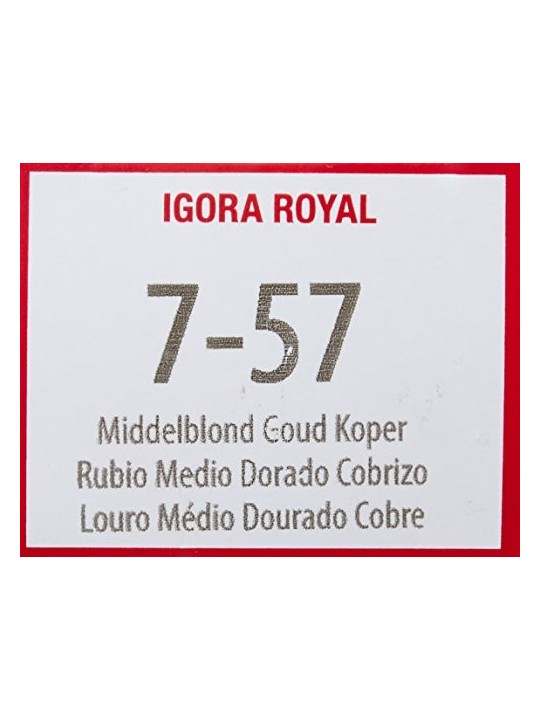 Schwarzkopf Igora Royal Permanent Color Creme donna 60ml 7-57