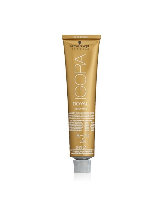 Schwarzkopf Igora Royal Absolutes Permanent Color Creme 60ml 6-70