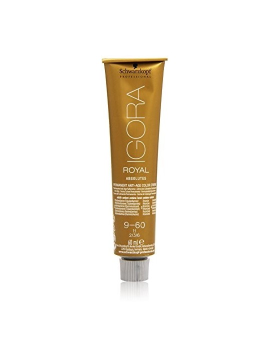 Schwarzkopf Igora Royal Absolutes Permanent Color Creme 60ml 9-60