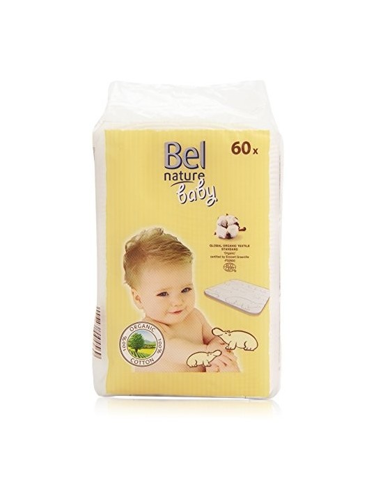 Maxi dischetti bebï¿½ï¿½ cotone organico Bel Nature ECOCERT