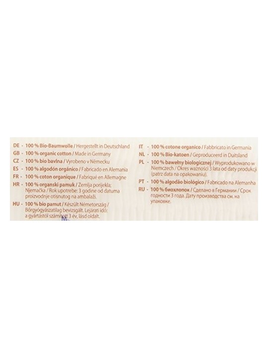 Maxi dischetti bebï¿½ï¿½ cotone organico Bel Nature ECOCERT