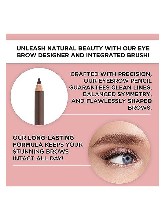 Matita per sopracciglia con spazzola Eye Brow Designer 1g