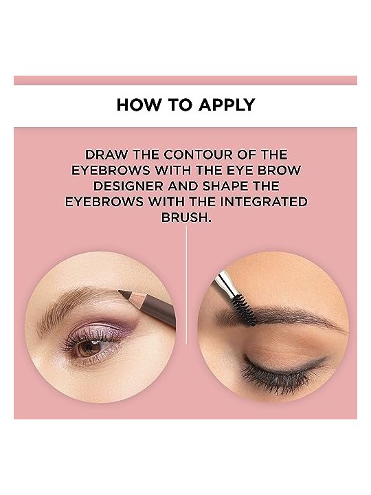 Matita per sopracciglia con spazzola Eye Brow Designer 1g