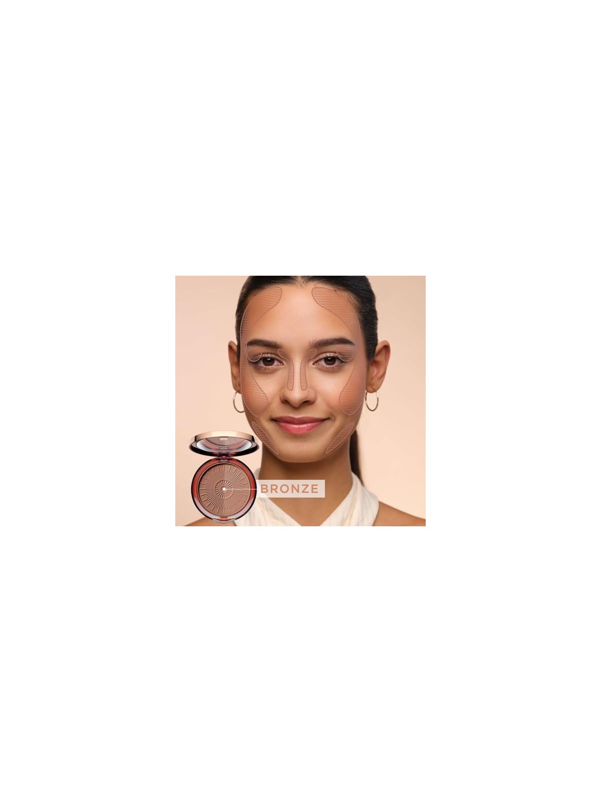 Artdeco Bronzing Powder Compact Long-Lasting 10g Numero 50 Almond