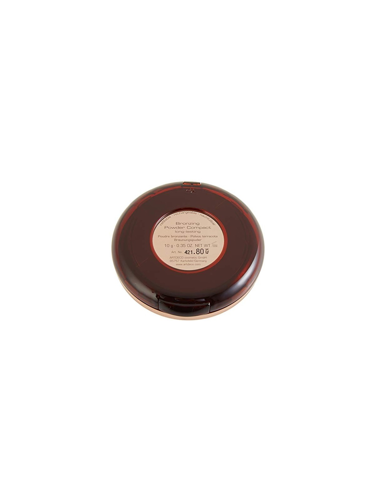 Artdeco Bronzing Powder Compact Long-Lasting 10g Numero 80 Natural