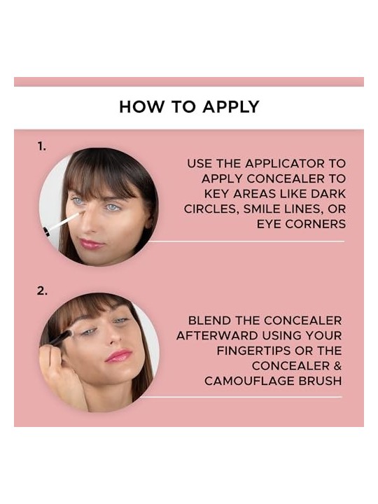 Long Wear Concealer Waterproof 18 Soft Peach 7ml