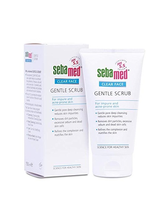 Scrub delicato viso trasparente donna 150ml