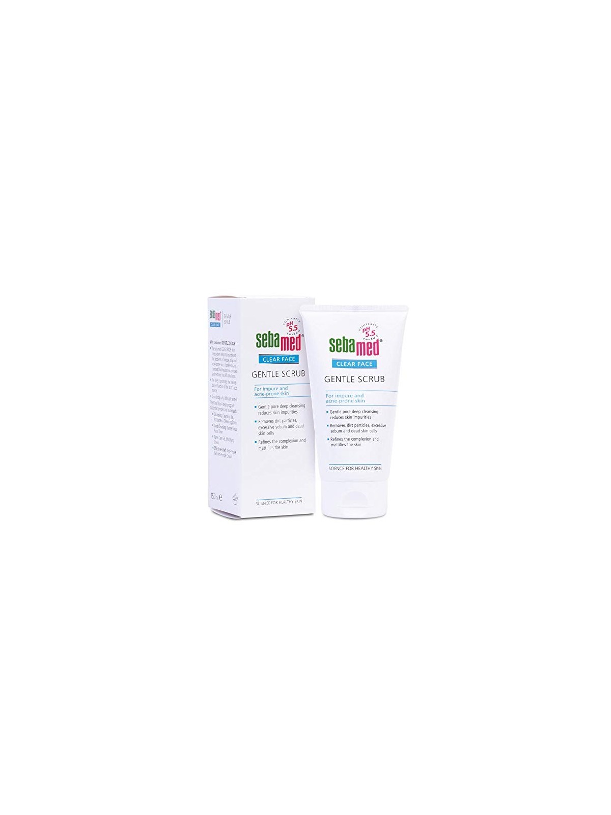 Scrub delicato viso trasparente donna 150ml