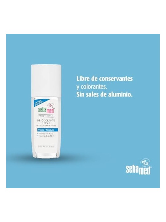 Spray Deodorante Fresco Unisex Sebamed 75ml