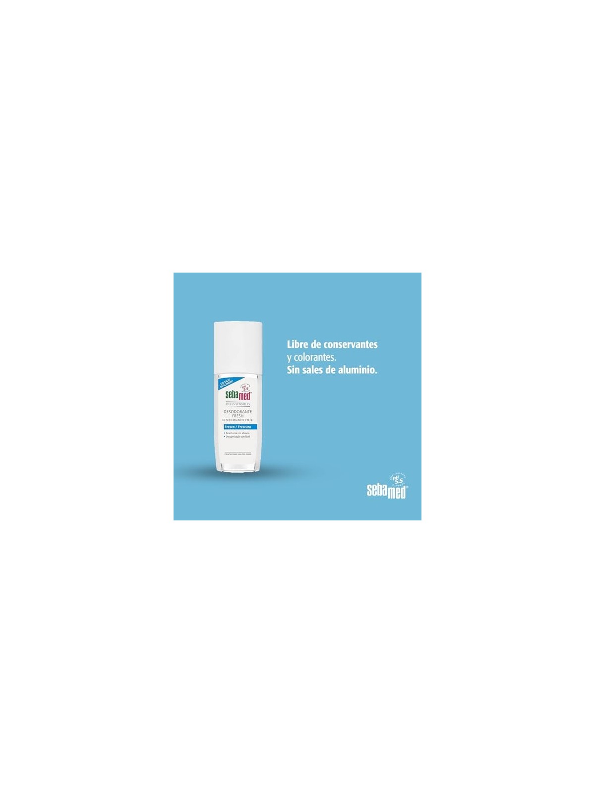 Spray Deodorante Fresco Unisex Sebamed 75ml