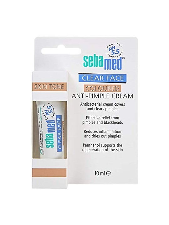 Crema antibrufoli colorata Clear Face 10ml