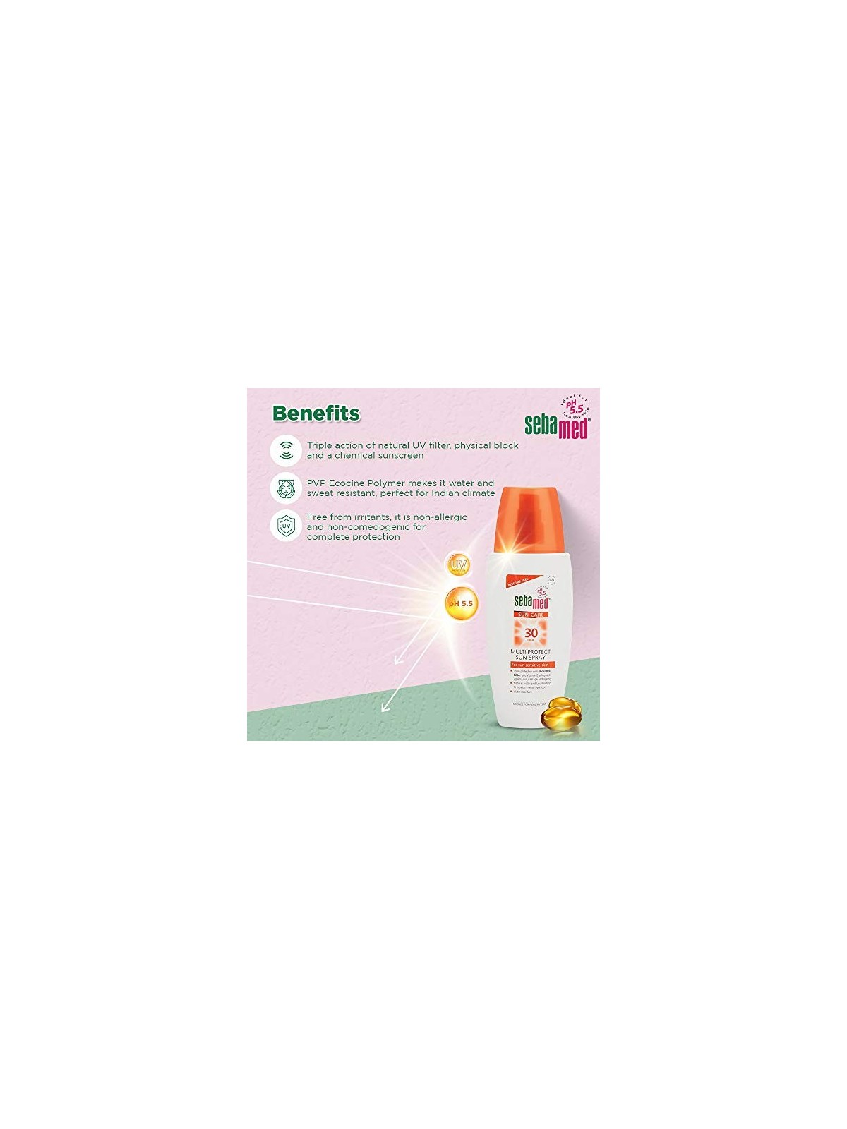 Sebamed Sun Care Multi Protect Lozione Solare SPF 30 donna 150ml