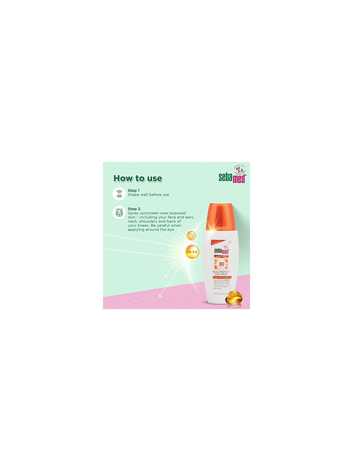 Sebamed Sun Care Multi Protect Lozione Solare SPF 30 donna 150ml