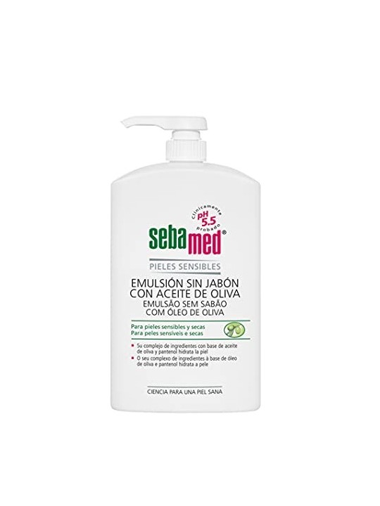 Sebamed EMULSIN SIN JABN gel de bao con aceite de oliva 1000ml unisex